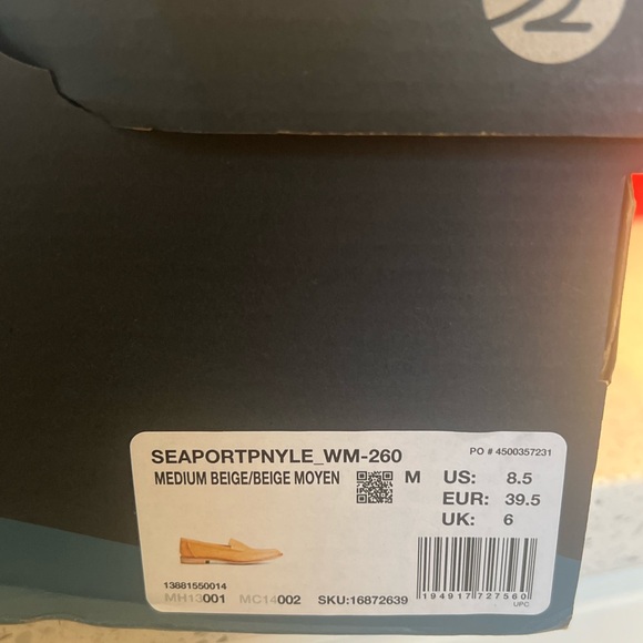 Sperry Tan Leather Loafers - Picture 4 of 4